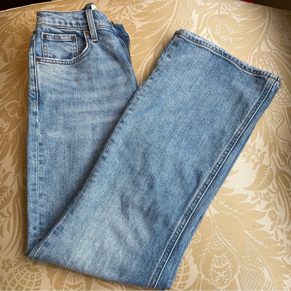 Denim Forum High Rise Jeans - Light Blue